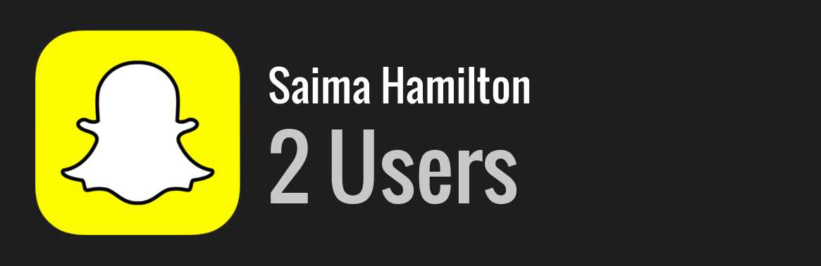 Saima Hamilton snapchat