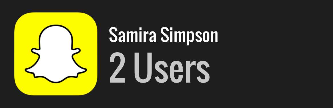 Samira Simpson snapchat