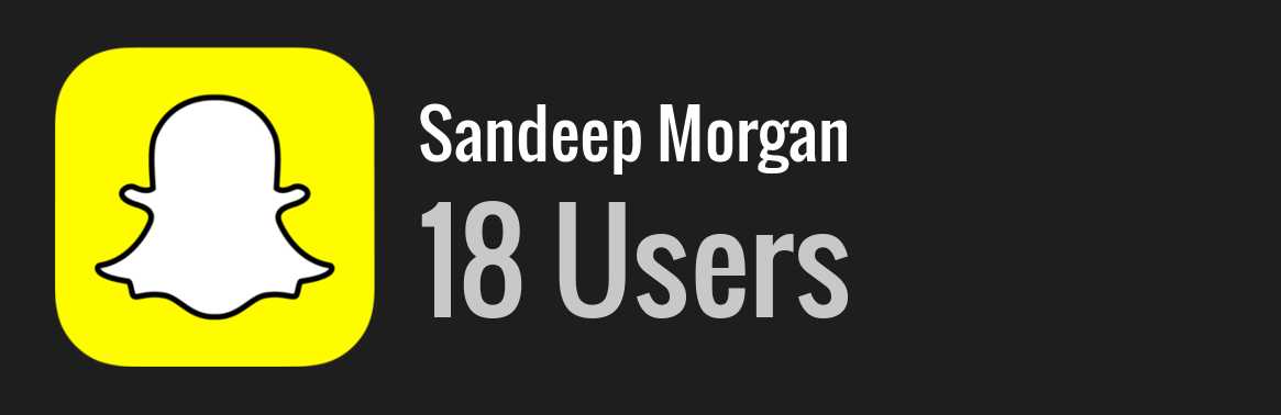 Sandeep Morgan snapchat