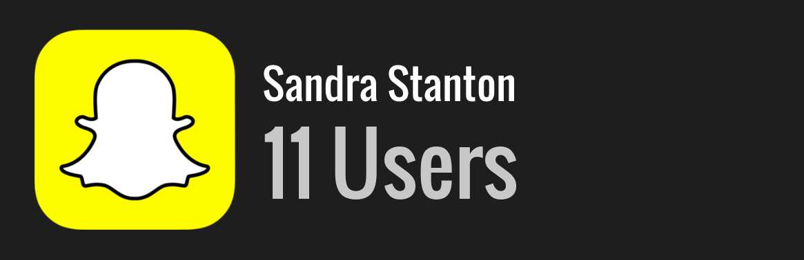 Sandra Stanton snapchat