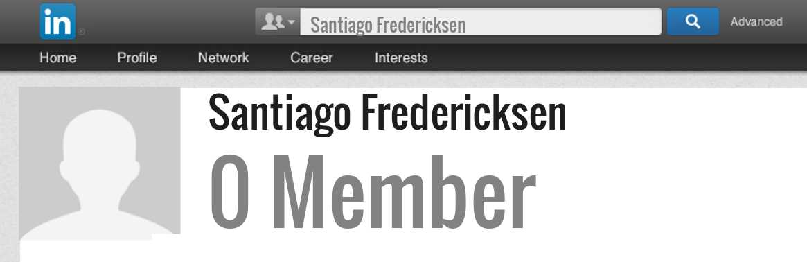 Santiago Fredericksen linkedin profile