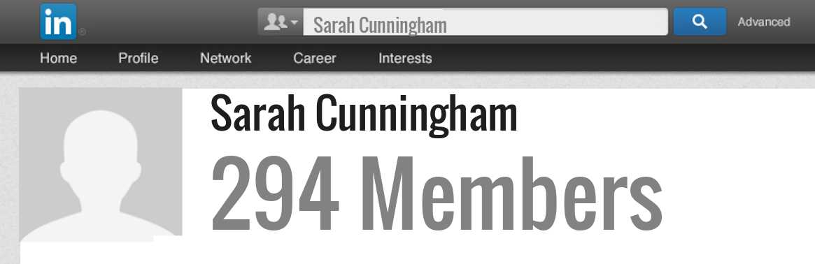 Sarah Cunningham linkedin profile