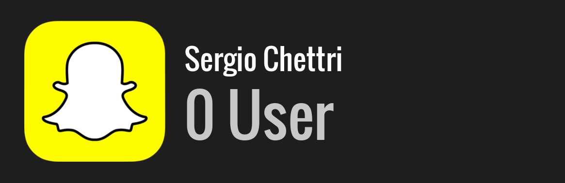 Sergio Chettri snapchat