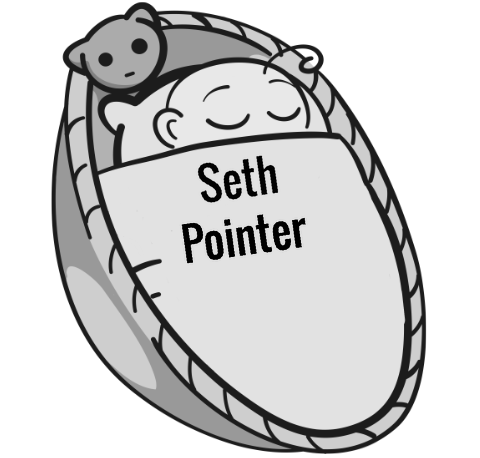Seth Pointer sleeping baby