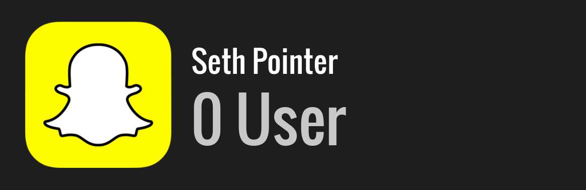 Seth Pointer snapchat