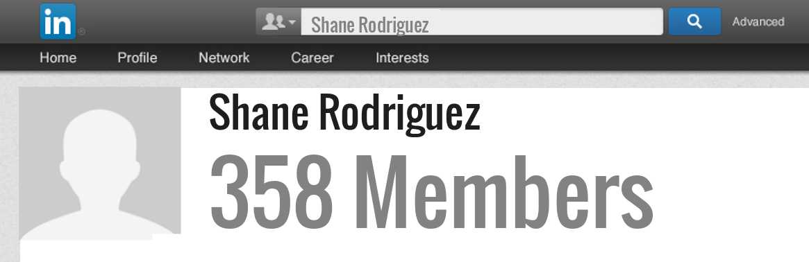 Shane Rodriguez linkedin profile