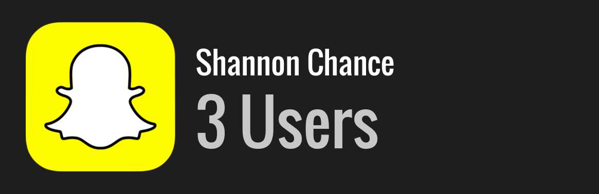 Shannon Chance snapchat