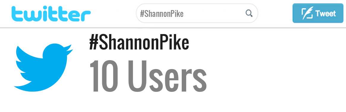 Shannon Pike twitter account
