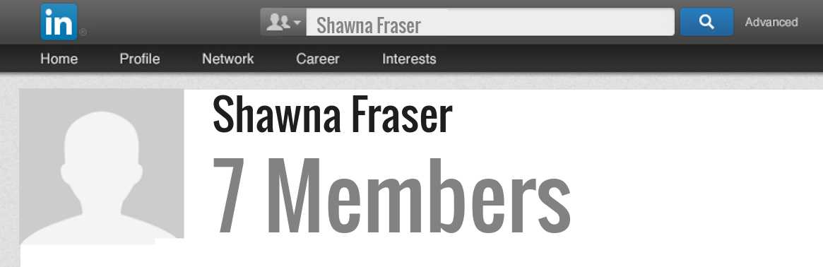 Shawna Fraser linkedin profile