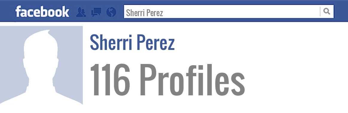 Sherri Perez facebook profiles