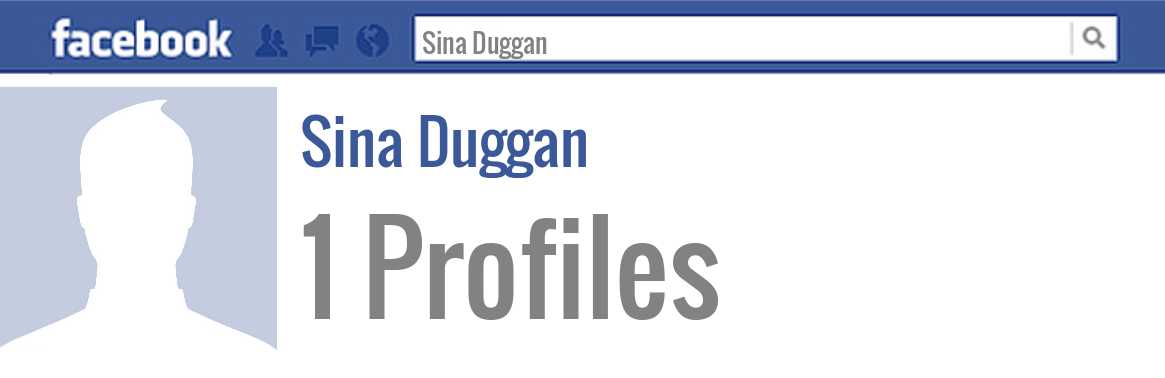 Sina Duggan facebook profiles
