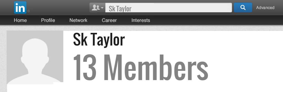 Sk Taylor linkedin profile