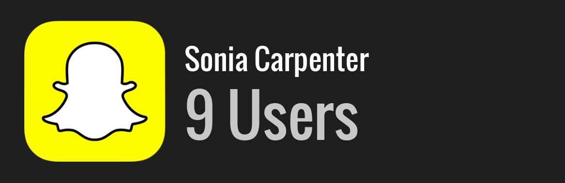 Sonia Carpenter snapchat
