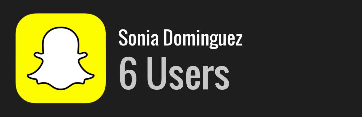 Sonia Dominguez snapchat
