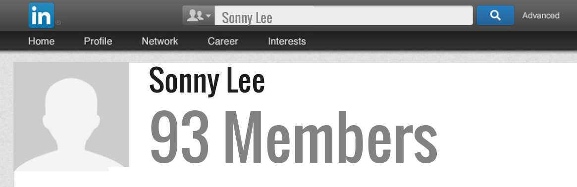 Sonny Lee linkedin profile