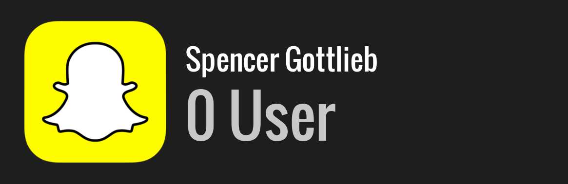 Spencer Gottlieb snapchat