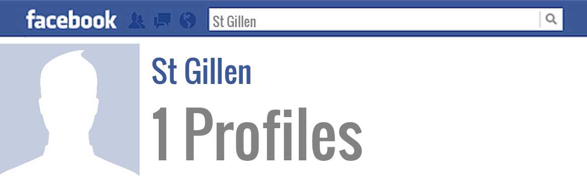 St Gillen facebook profiles