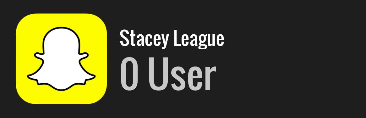 Stacey League snapchat
