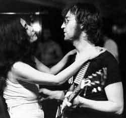 John and Yoko Making Music