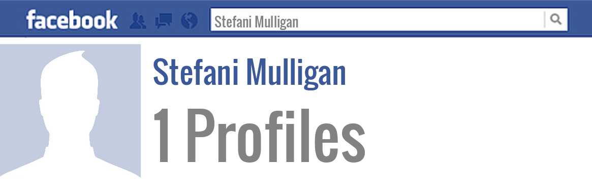 Stefani Mulligan facebook profiles