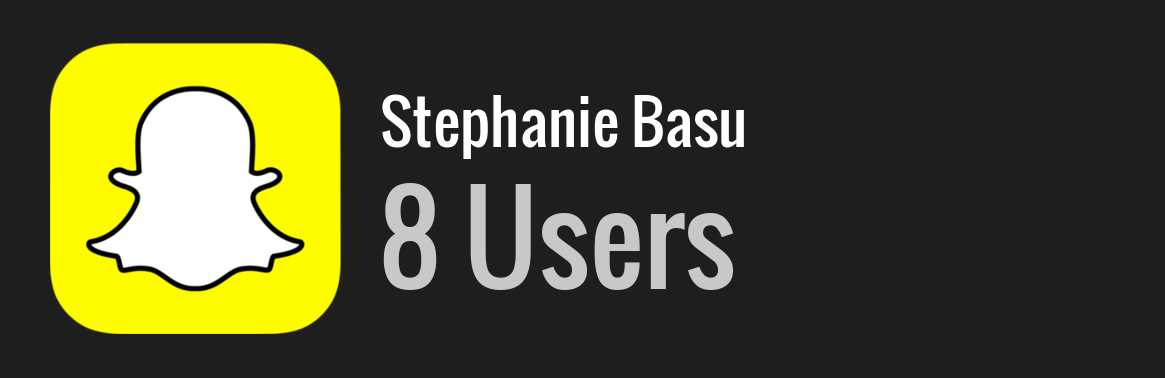 Stephanie Basu snapchat