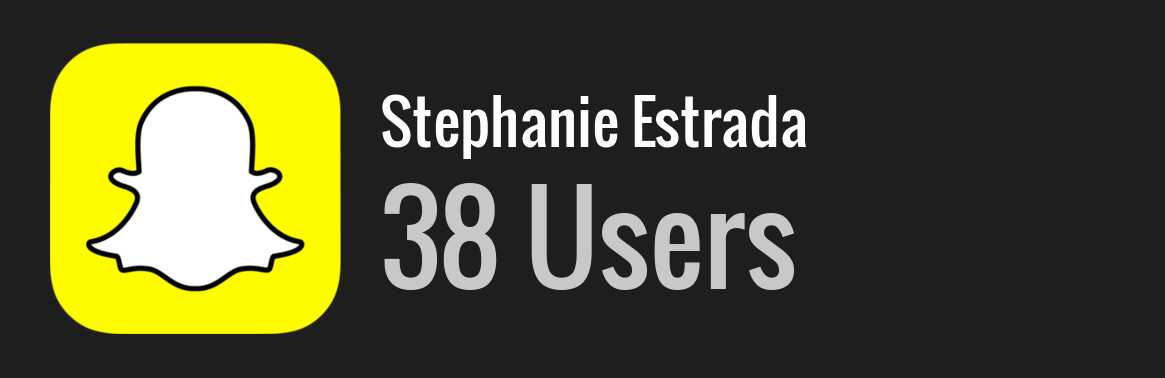 Stephanie Estrada snapchat