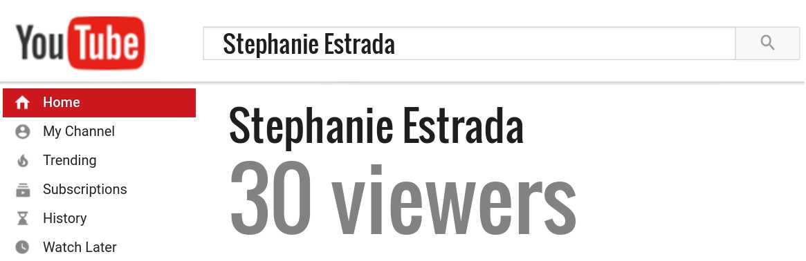 Stephanie Estrada youtube subscribers