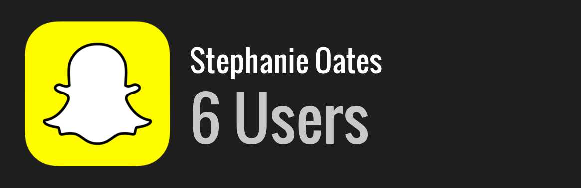 Stephanie Oates snapchat
