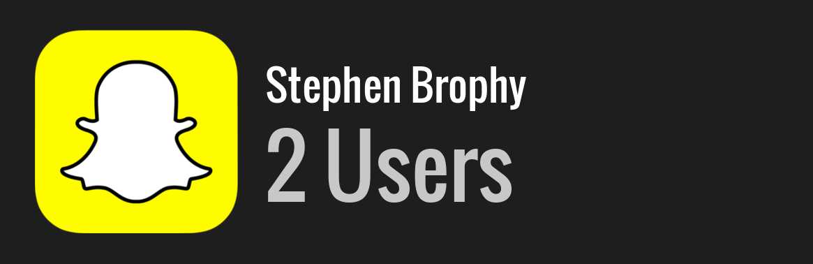 Stephen Brophy snapchat