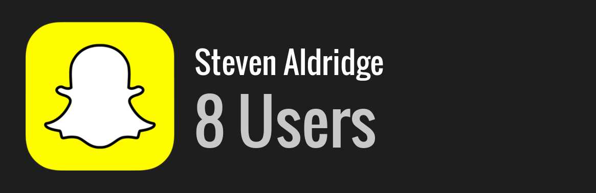 Steven Aldridge snapchat