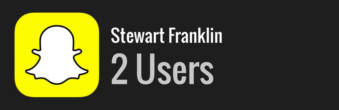Stewart Franklin snapchat