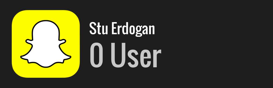 Stu Erdogan snapchat