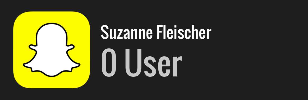 Suzanne Fleischer snapchat