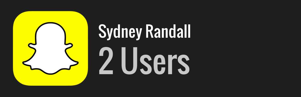 Sydney Randall snapchat