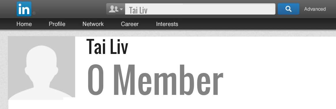 Tai Liv linkedin profile