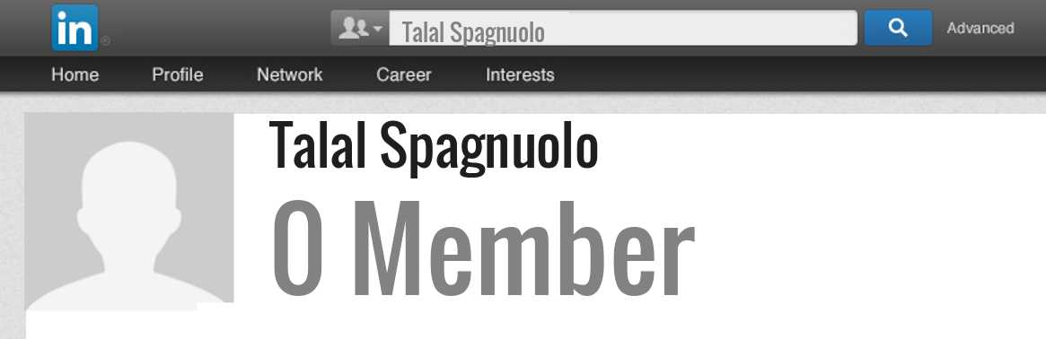Talal Spagnuolo linkedin profile