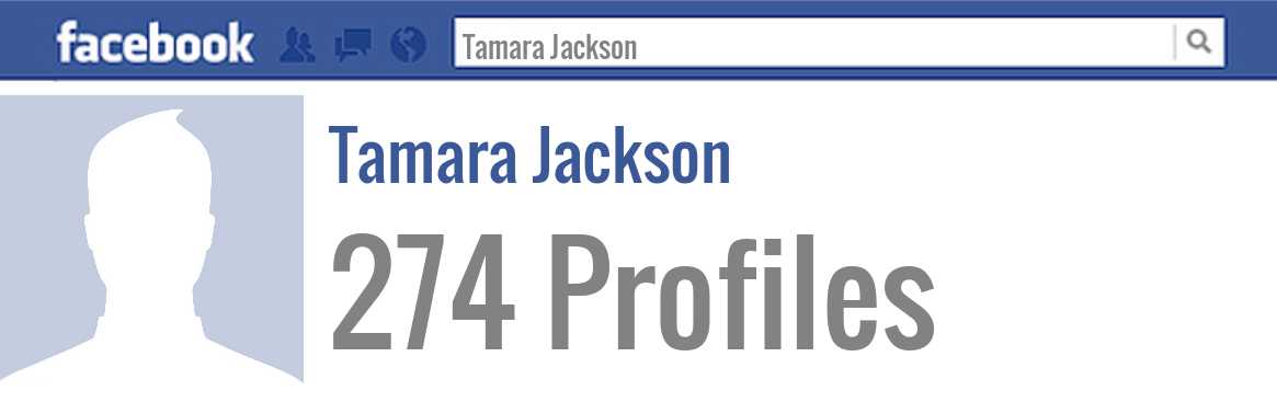 Tamara Jackson facebook profiles