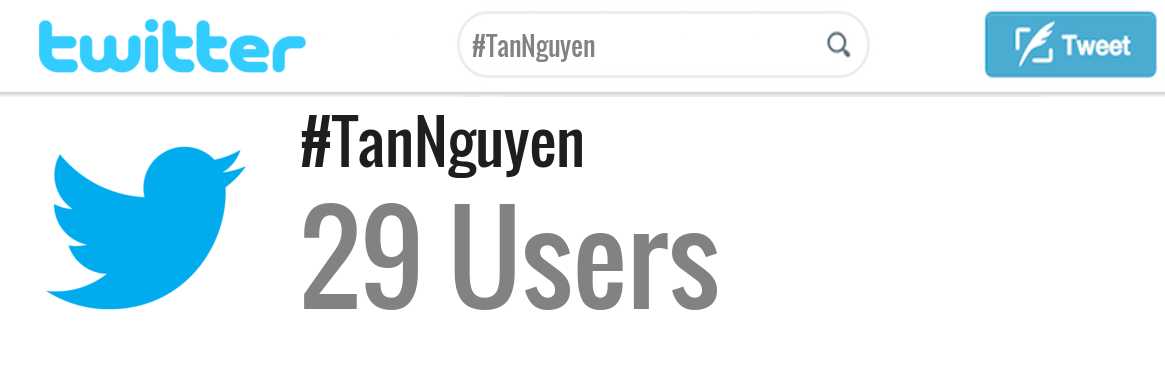 Tan Nguyen twitter account