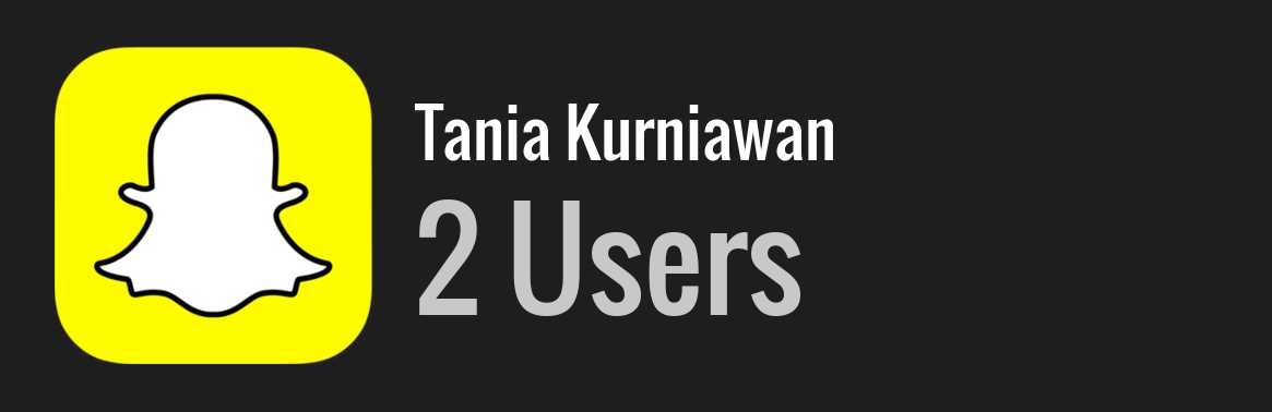 Tania Kurniawan snapchat