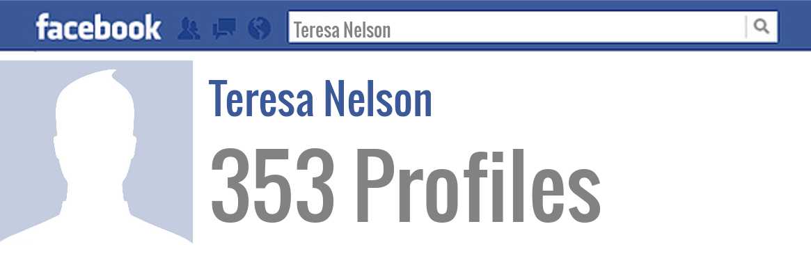 Teresa Nelson facebook profiles