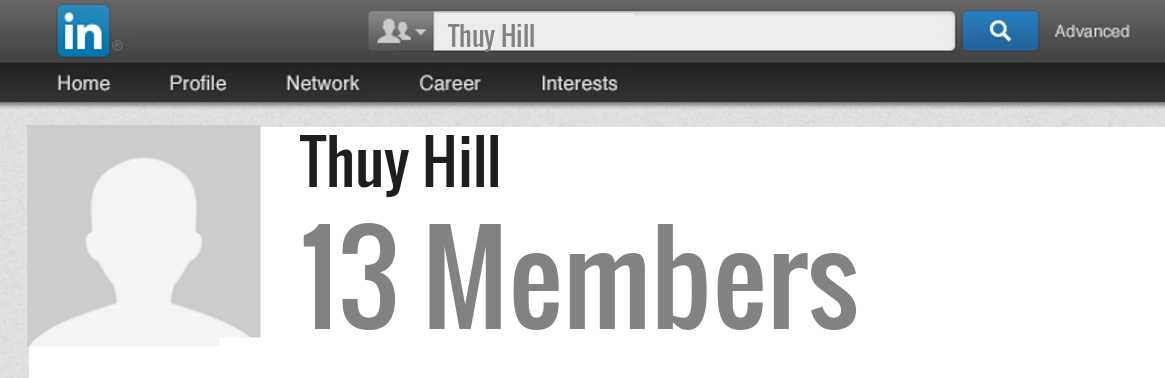 Thuy Hill linkedin profile