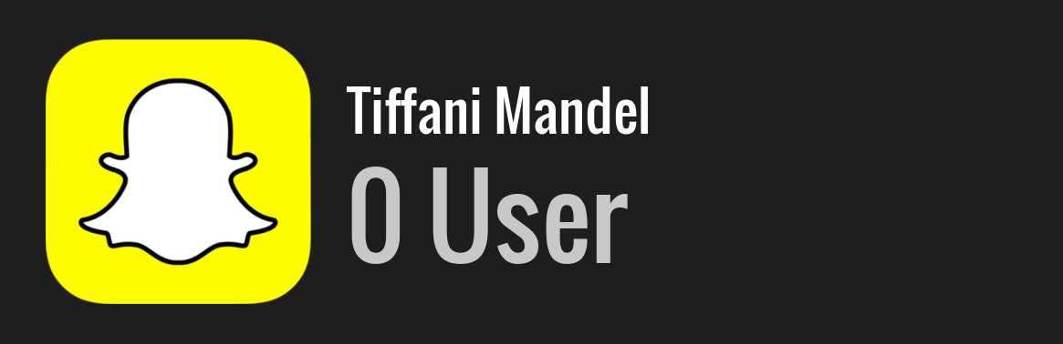 Tiffani Mandel snapchat