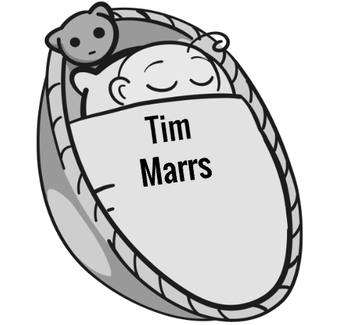 Tim Marrs sleeping baby