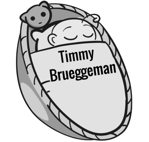 Timmy Brueggeman sleeping baby