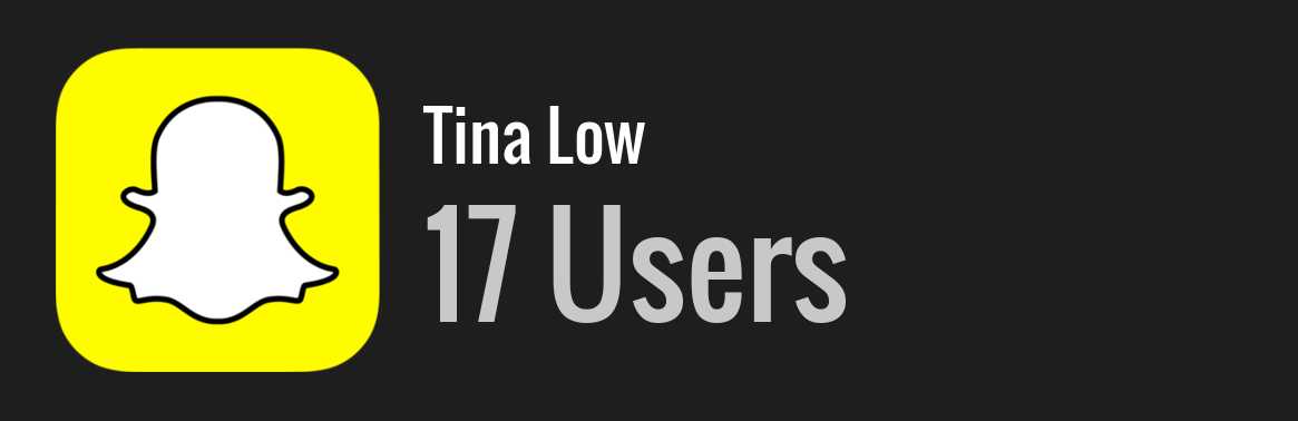 Tina Low snapchat