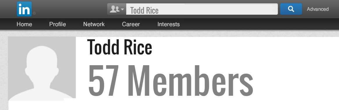 Todd Rice linkedin profile