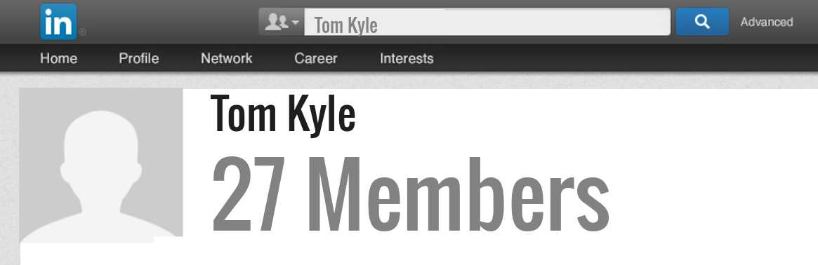 Tom Kyle linkedin profile