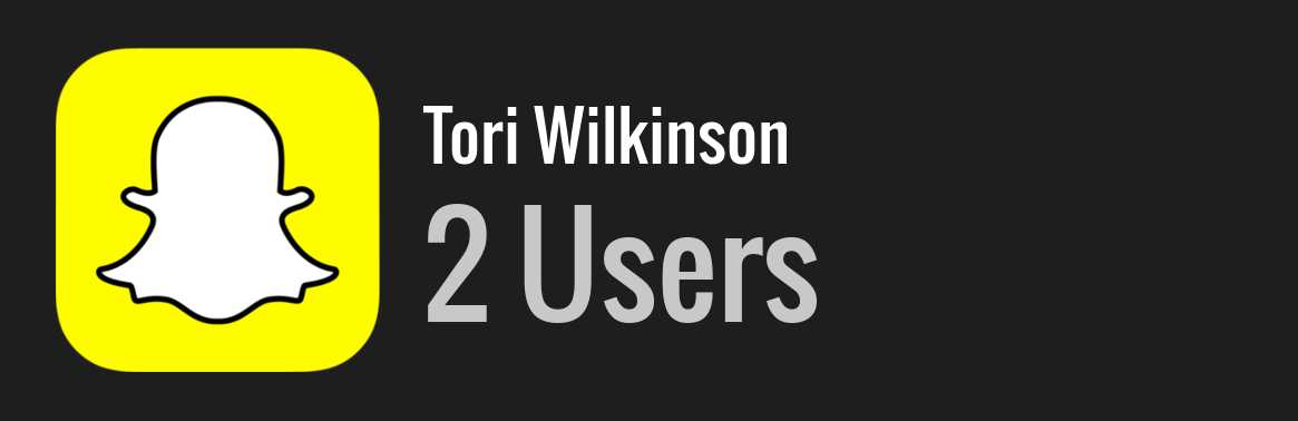 Tori Wilkinson snapchat