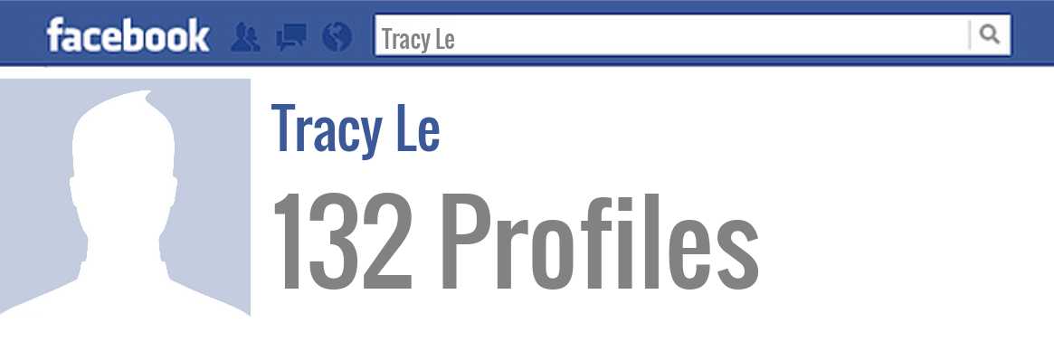 Tracy Le facebook profiles