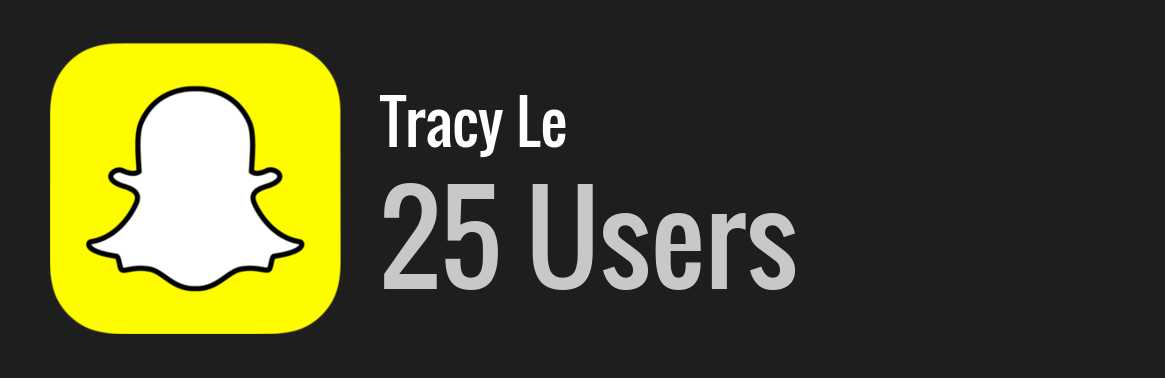 Tracy Le snapchat